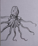 Octopus Wearing Glasses