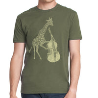 Giraffe Playing Bass