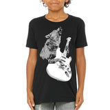 Kids Wolf Playing Guitar