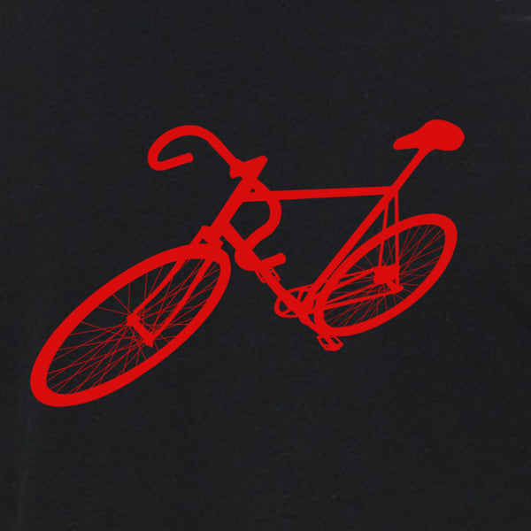 Yes, a bike on a t shirt