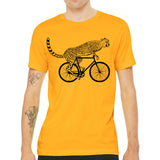Cheetah Riding a Bike