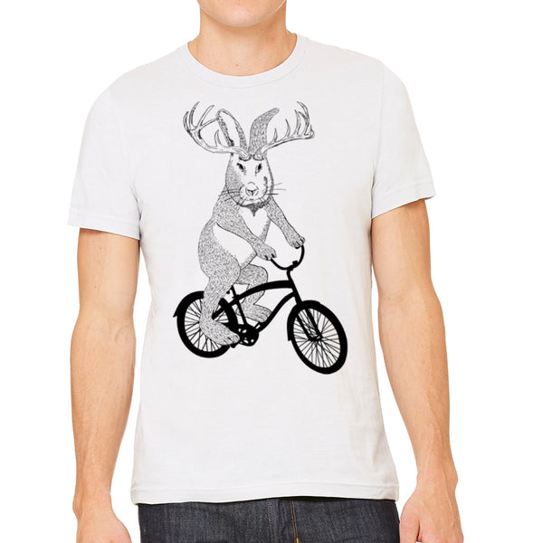 Jackalope on a bike