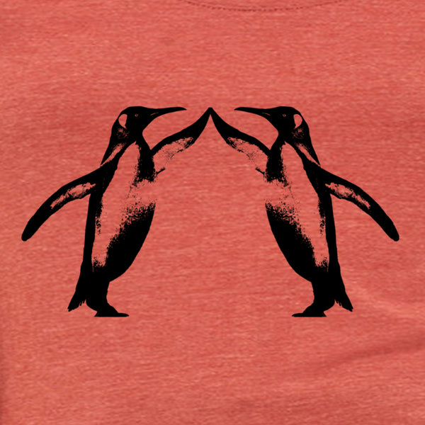 Penguin high five